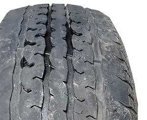 Tire tread close-up