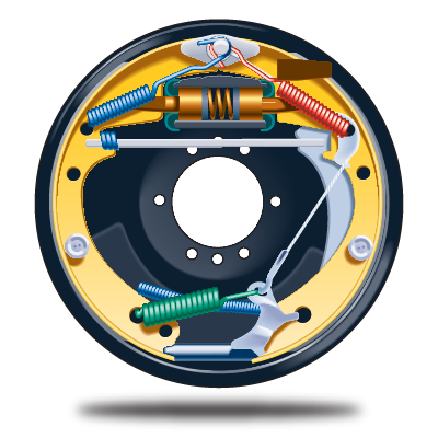 Drum Brake Illustration