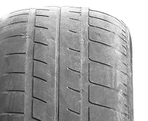 Tire tread close-up
