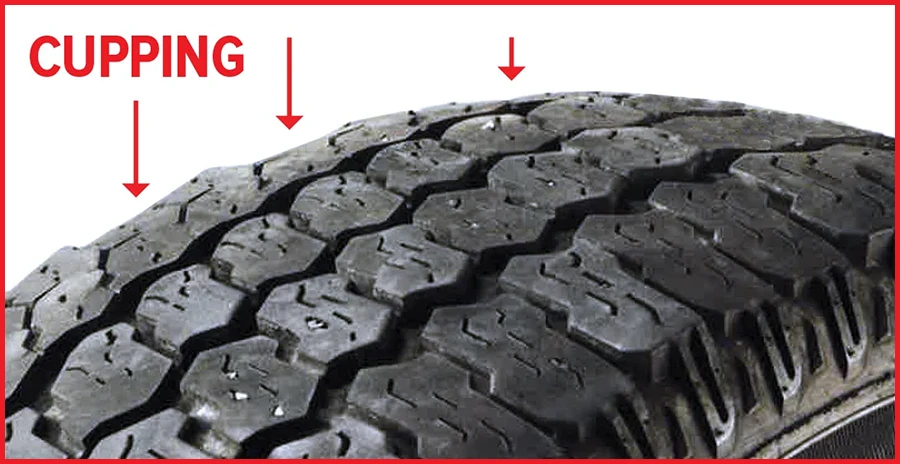 Tire cupping