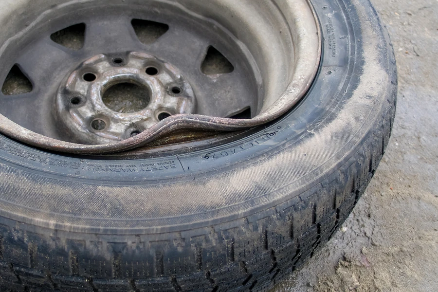 Bent wheel