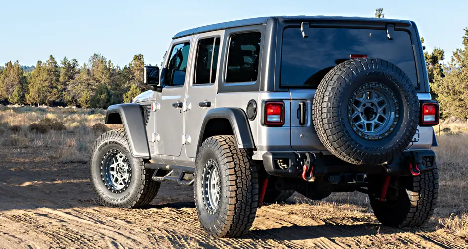 SUV with Open Range A/T Plus tires
