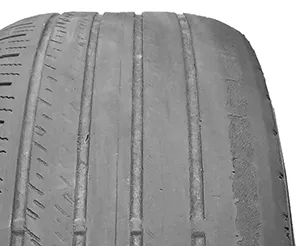 Tire tread close-up