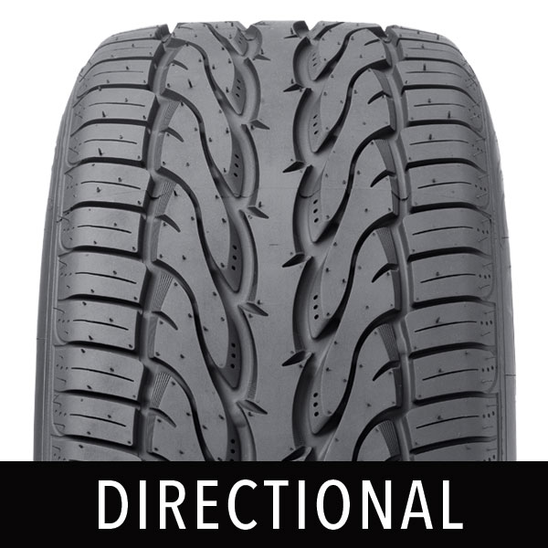 directional tire tread