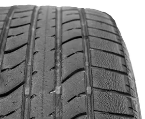 Tire tread close-up