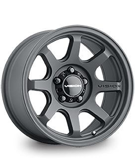 A single wheel in an upright postion against a white backdrop.