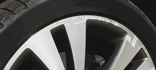 Wheel scratches