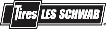 Les Schwab Black & White Logo
